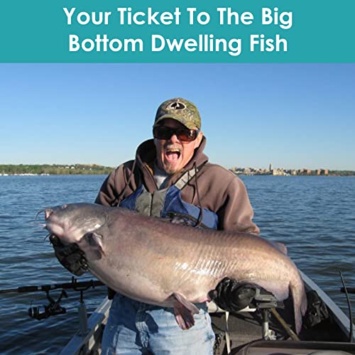 606 Sportsman Supply Dragging Weights - Perfect For Dragging, Drifting, Trolling, Bottom Fishing - Non-Snag Fishing Equipment Made With Stealthy Lead Shots - Qty. 3 #TOP1