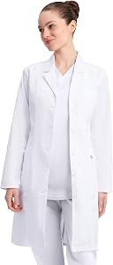 Dickies Womens EDS Professional Whites 37" Lab CoatMedical Lab Coat