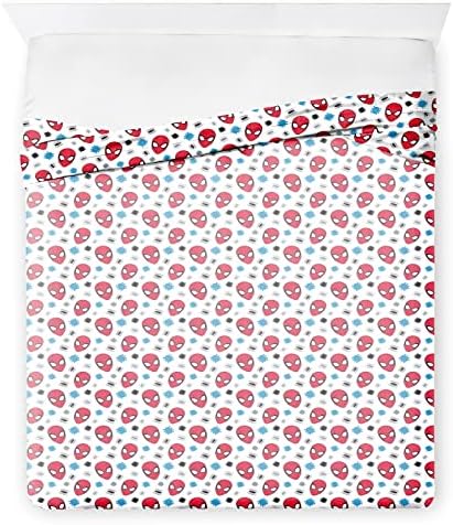 Jay Franco Marvel Spiderman Spidey Faces 100% Cotton Double Flat Sheet