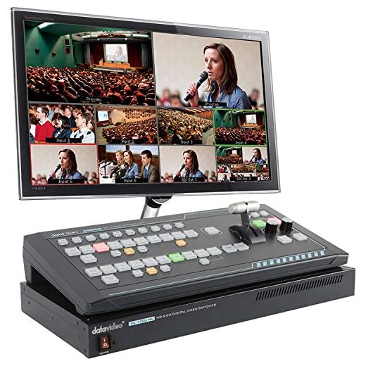 Datavideo SE-1200MU 6 Input Switcher with RMC-260 Controller