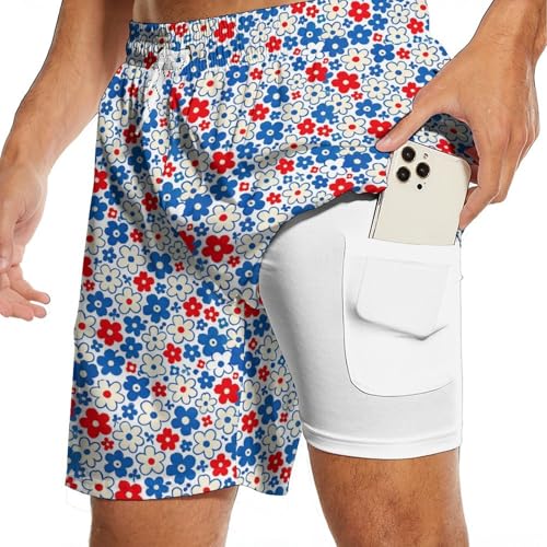 Swim Trunks for Men Abstract Casual Trunks Quick Dry Soft Swim Moisture Wicking Pants Sports Shorts Gifts for Men2