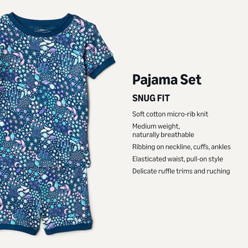 Image of Amazon Essentials Babies, Toddlers and Boys' Snug-Fit Cotton Pajama Set, Multipacks