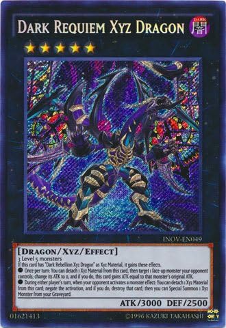 Dark Requiem Xyz Dragon - INOV-EN049 - Secret Rare - Unlimited Edition