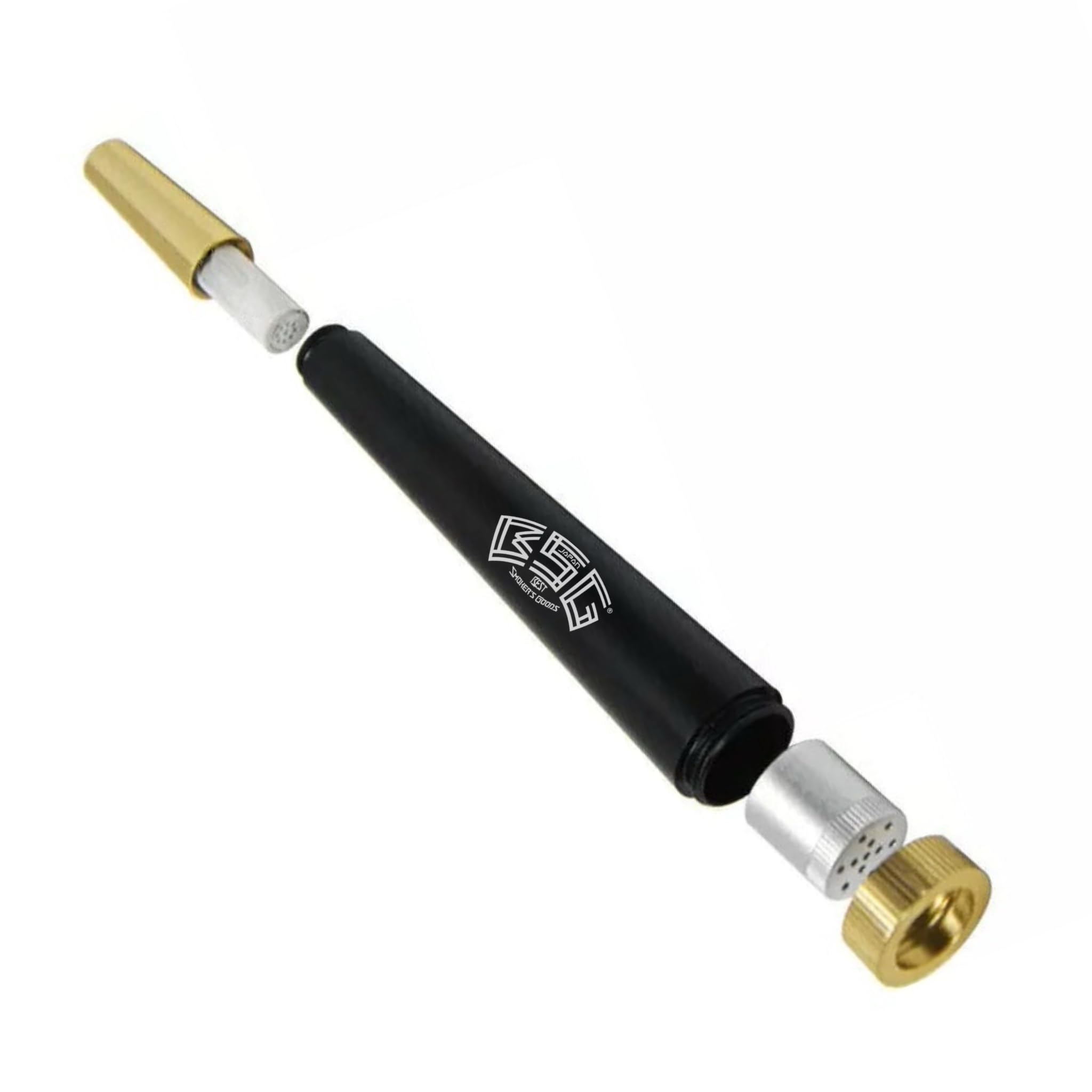 Amazon.co.jp: BSG ワンヒッター パイプ 高級メタル素材 One Hitter