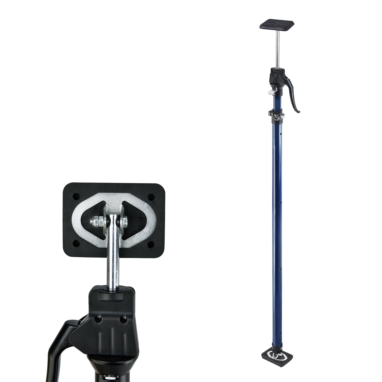 FEIRONG Cabinet Jacks for Installing Cabinets,3rd Hand Support System 49-114 Inches Telescopic Quick Support Rod,Drywall Lift with 154LBS