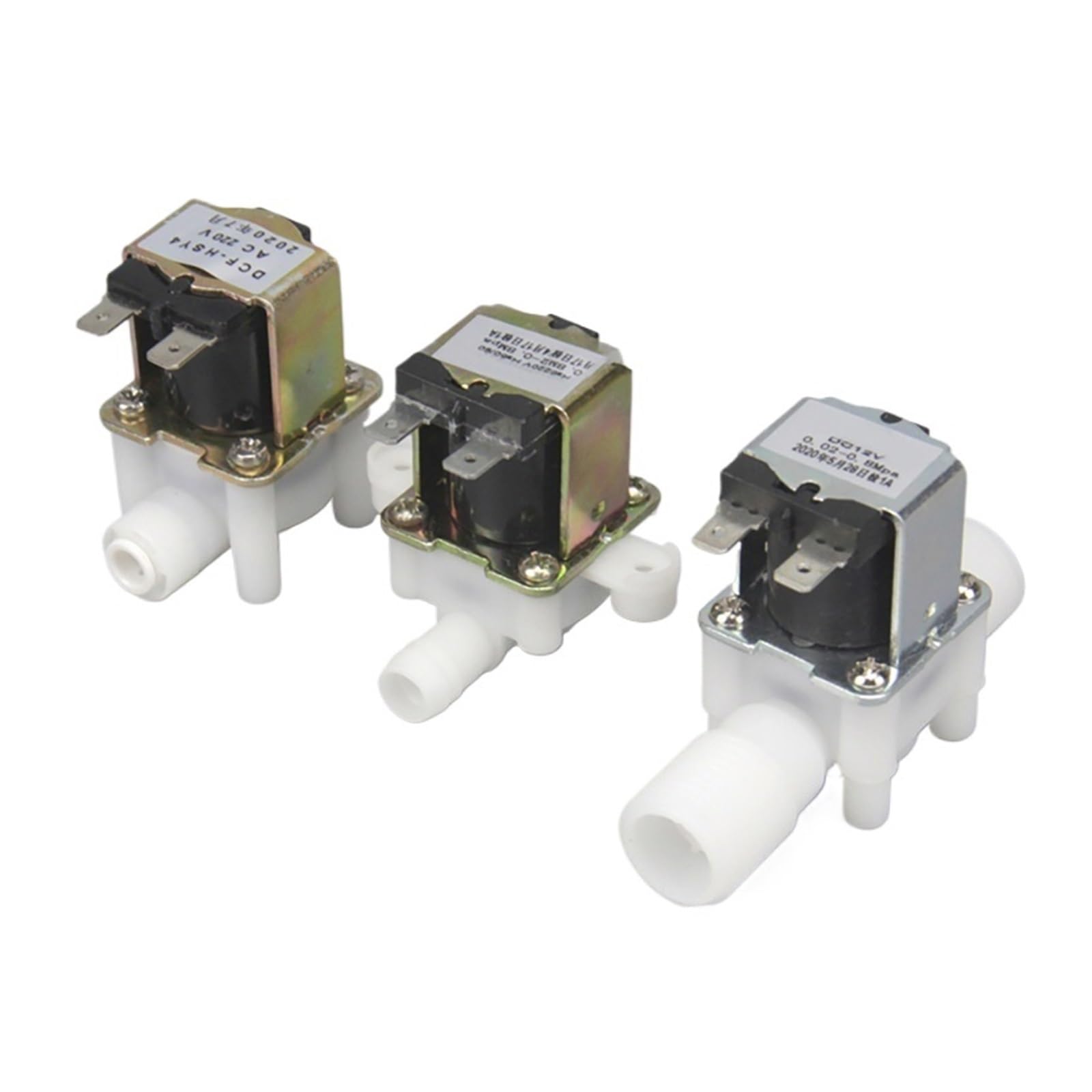 Normalnie zamknięty zawór elektromagnetyczny do pralki, dystrybutora wody, wąż elastyczny 10-12 mm, kontrola oczyszczania wody (Dc24v-Water Purification, 10 12mm)