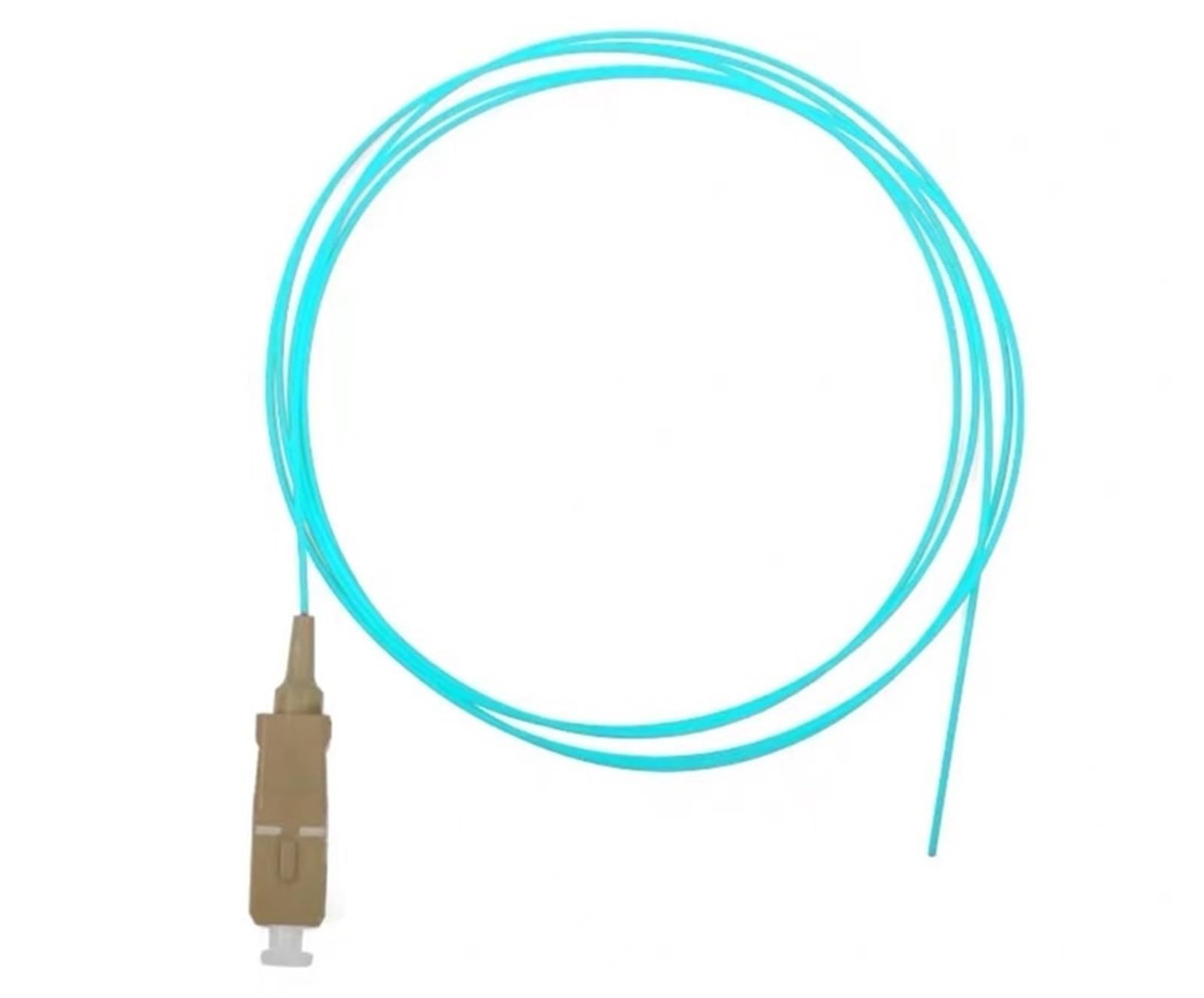 Latiguillo de Fibra óptica SC de 0,9 mm OM1 OM2 OM3 OM4 OM5 1 m 1,5 m Naranja, Cable Rojo 50/125(OM4 1mtr)