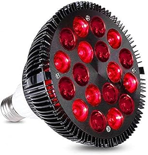 Wolezek Red Light Therapy, 18 LEDs Red Light Therapy for Body and Face with 660nm Red and 850nm Near-Infrared Combo Wavelength, Infrared Light Therapy Lamp Device for Skin Care Pain Relief (Only Bulb)