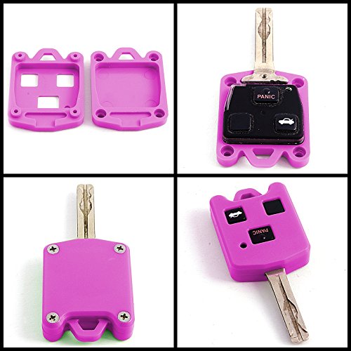 STAUBER Key Shell Replacement for Lexus/NO Locksmith Required Using Your Old Key and chip! - Pink