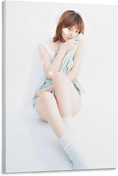 Amazon 本田翼 シャイ ポスター 壁飾り キャンバス 印刷 ポスター バスルーム 寝室装飾 絵画 油彩画 ウォールアート 素晴らしいギフト24x36inch 60x90cm ウォールステッカー オンライン通販