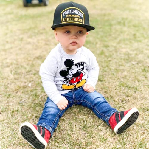 Toddler Sun Hat - Toddler Boys Outfits - Baseball Hat - Newborn Sun Hat - Baby Youth Snap Back Trucker Mesh Fitted Patch Flat Brim Cap Summer Trucker Gorros (Xs 6-12 Months, Jeditrucker) #TOP5