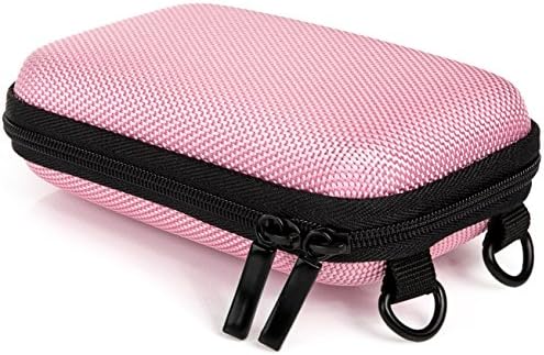 Baxxtar Pure BLACK rozmiar L - torba na aparat czerwony (Gpasek i szlufka na pasek) CyberShot DSC HX60 HX90 HX95 HX99 - Lumix DMC TZ81 TZ71 - PowerShot SX730 SX740 - Coolpix W100 W150