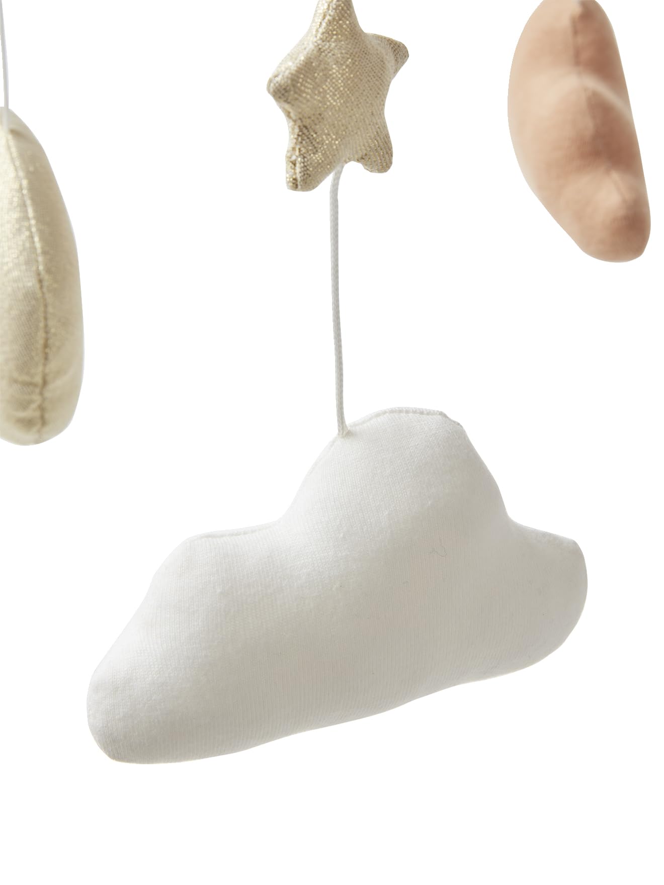 VERTBAUDET Mobile Nuage, Lune Et Étoiles Bébé PVC marron TU
