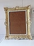 barocco. artissimo Barocco Cornice Italiana Oro Bianco Cornice Barocco 57x47 Antica Cornice Nuovo