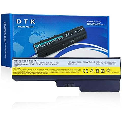 DTK Laptop Battery for Lenovo G Series Cover