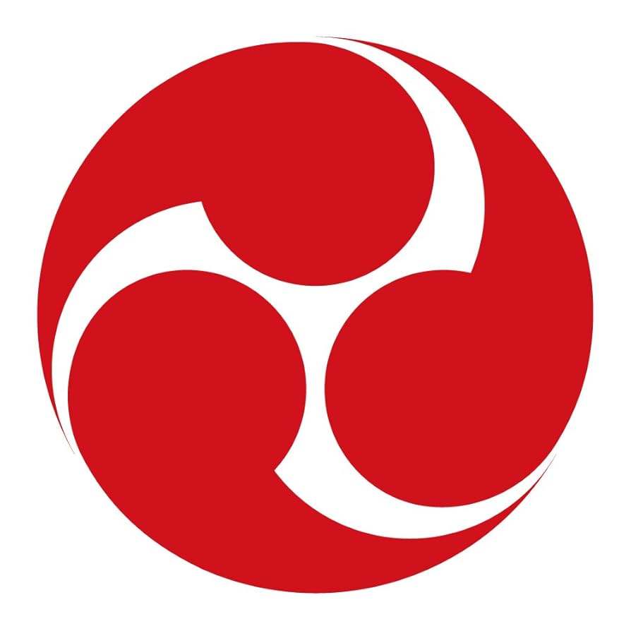 Amazon | imoninn 家紋ステッカー【左三つ巴】007 カッティング