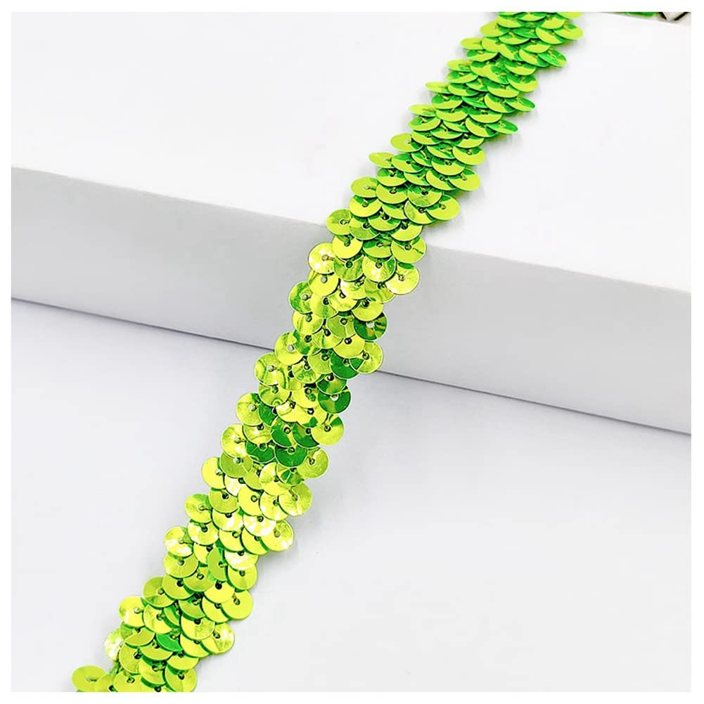 12 Rotoli Di Nastro Con Paillettes Glitter - 5 Metri Ciascuno - Multicolore Per Craft Fai-Da-Te, Cucito E Decorazioni - Toni Scuri