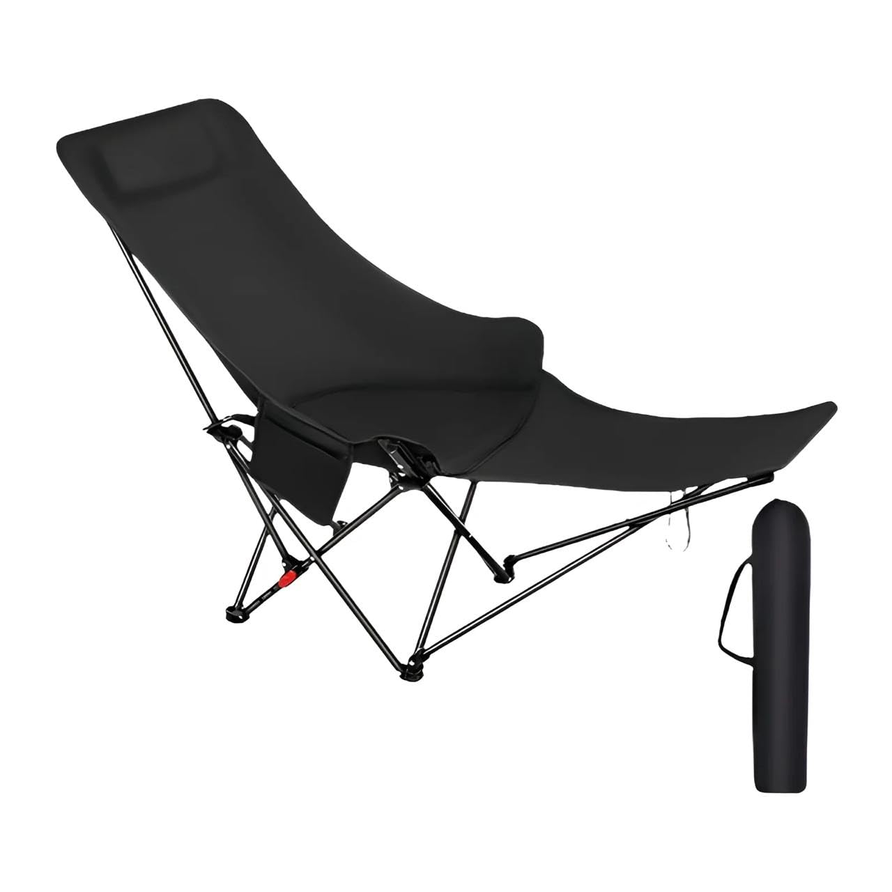 Foldable Camping Chair, Portable Lightweight Outdoor Chair with Armrest, Cup Holder & Carry Bag (Bid Size)-image-33