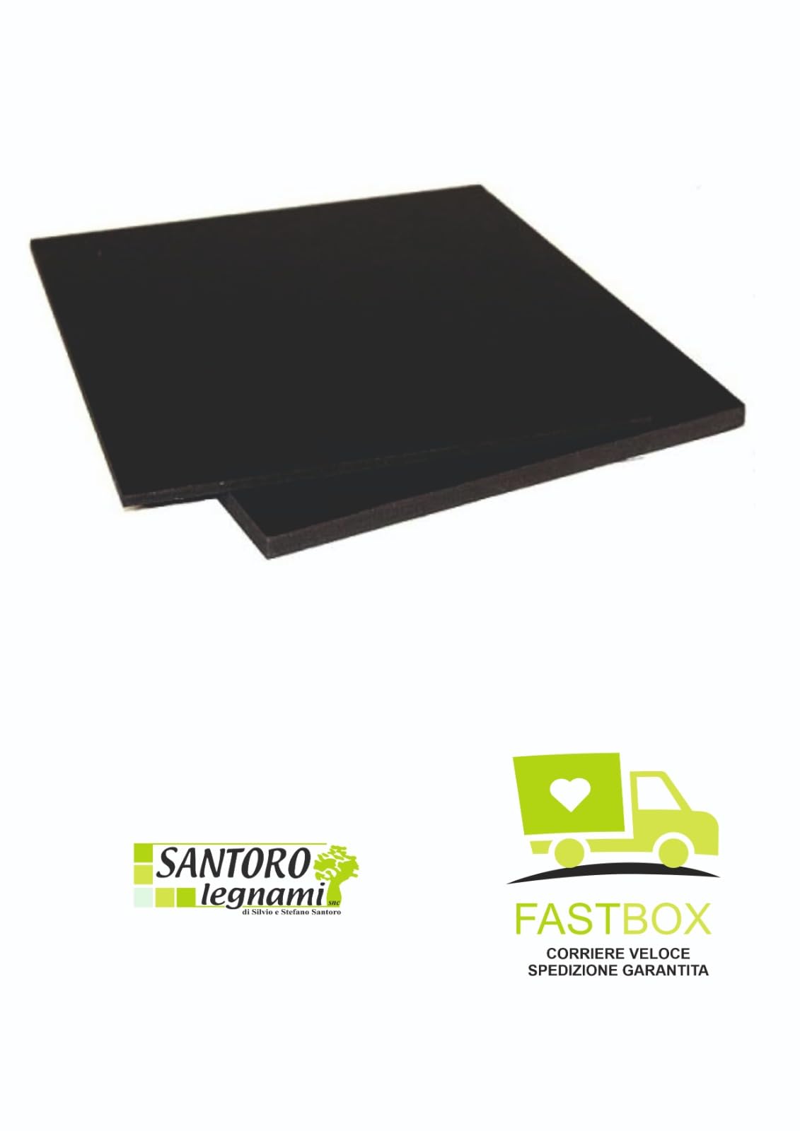 Pannello Lastra Forex pvc nero spessore 5 mm 70x100 cm nero forex nero pvc nero