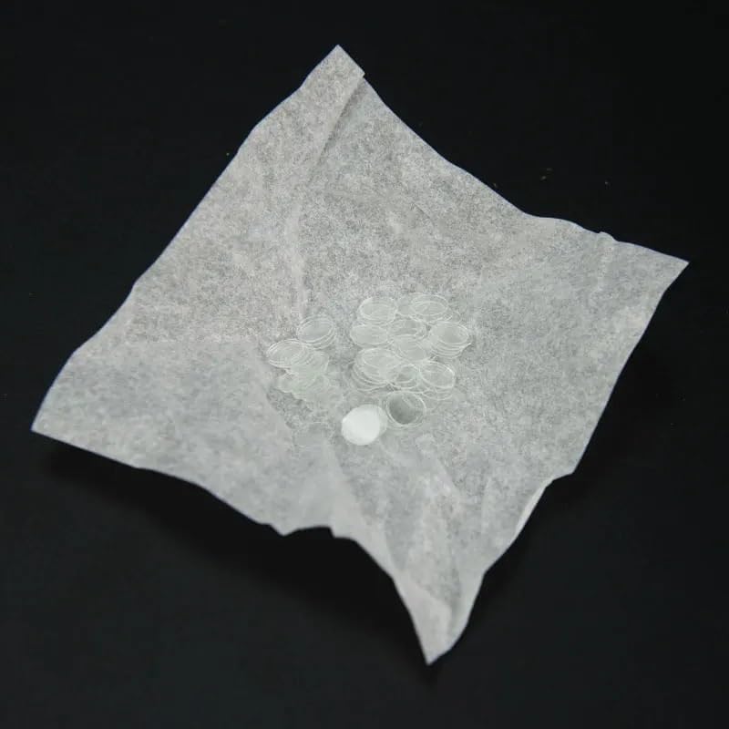 Lab Microscope Accessories 100pcs Round Microscope Glass Slide Cover Slips Blank Slides Coverslip Thickness 0.13-0.17mm 1 Box, 3 4 5 6 8mm(6mm)