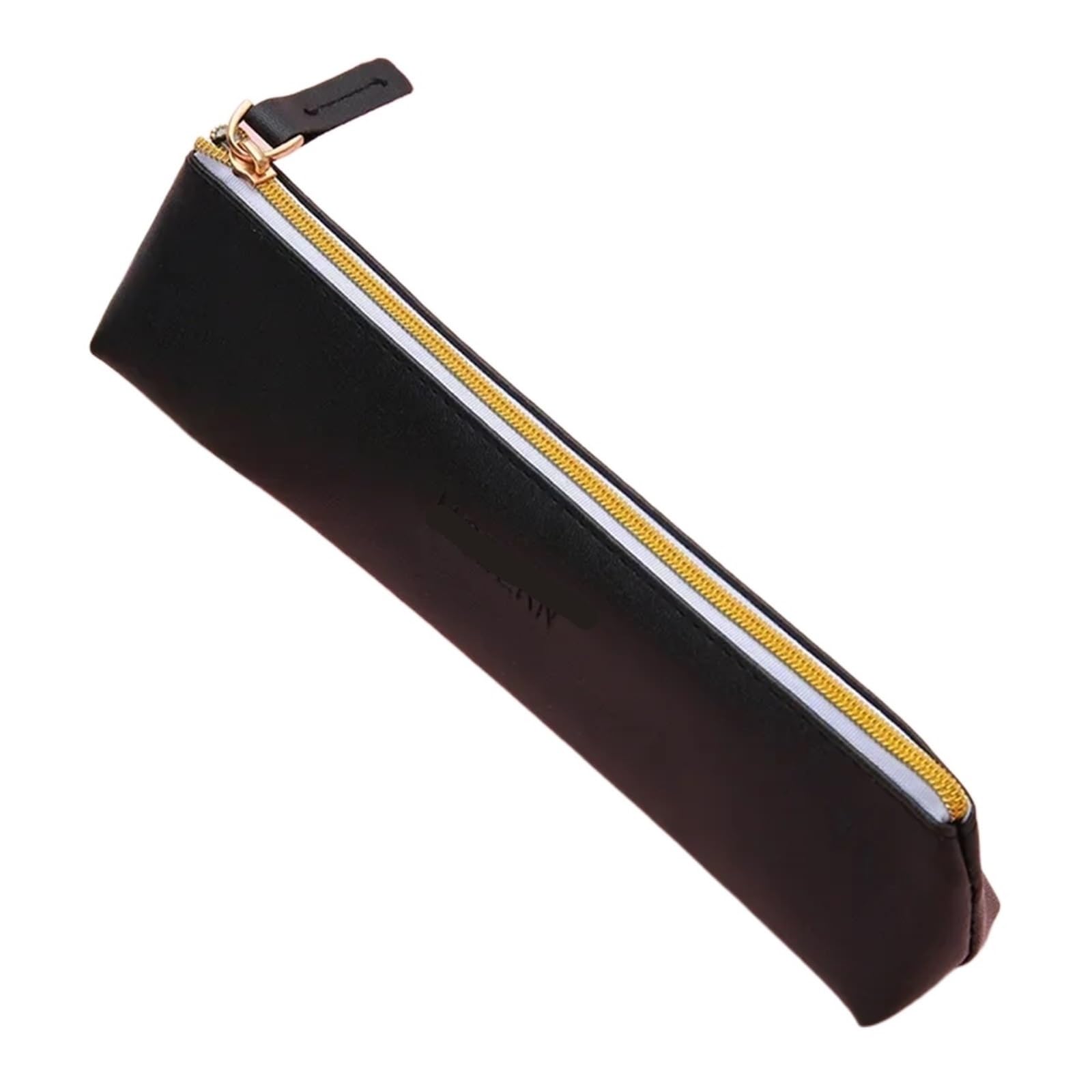 Bolsa de lápices de la PC, Suministros for Estudiantes de Color sólido, Bolsas con Cremallera, Estuche for lápices, Suministros de papelería de Oficina Escolar, 2 uds. para Estudiantes(Black)