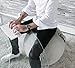 Vivora Luno - Sitting Ball Chair for Office and Home, Lightweight Self-Standing Ergonomic Posture Activating Exercise Ball Solution with Handle & Cover, Classroom & Yoga, Standard