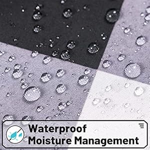 72 x 72 Inch Buffalo Check Shower Curtain Farmhouse Style Black and White Plaid Water Repellent Polyester Bath Curtain Machine Wash