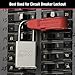 Master Lock Red Electrical Box Circuit Breaker Lockout, Tagout Breaker Box Lock for Standard Single and Double Toggles, 493B