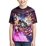 Boys and Girls Shirts Short Sleeve Cosplay Youth Anime T-Shirts GM-2 X-Large