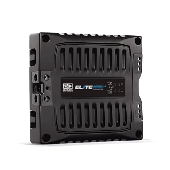 Banda Audioparts Elite 2000.4-2000 Watt Amp 4 Channel, 2 Ohm Full Range Car Amplifier, 2000W RMS Class D High Efficiency Car Audio Amp for Subwoofers & Speakers