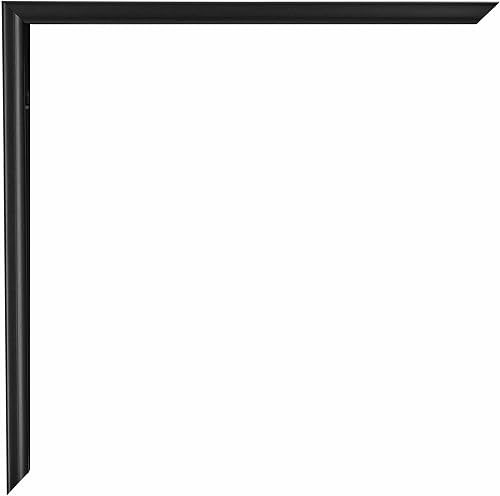 yd. Your Decoration - Cornice 60x85 cm - Nero Opaco - Decorativa Parete in Plastica con Vetro in acryl - Antiriflesso - 60x85 Cornice - Evry - 5