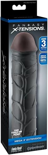 Pipedream Fantasy X-Tensions Mega Negro 30in