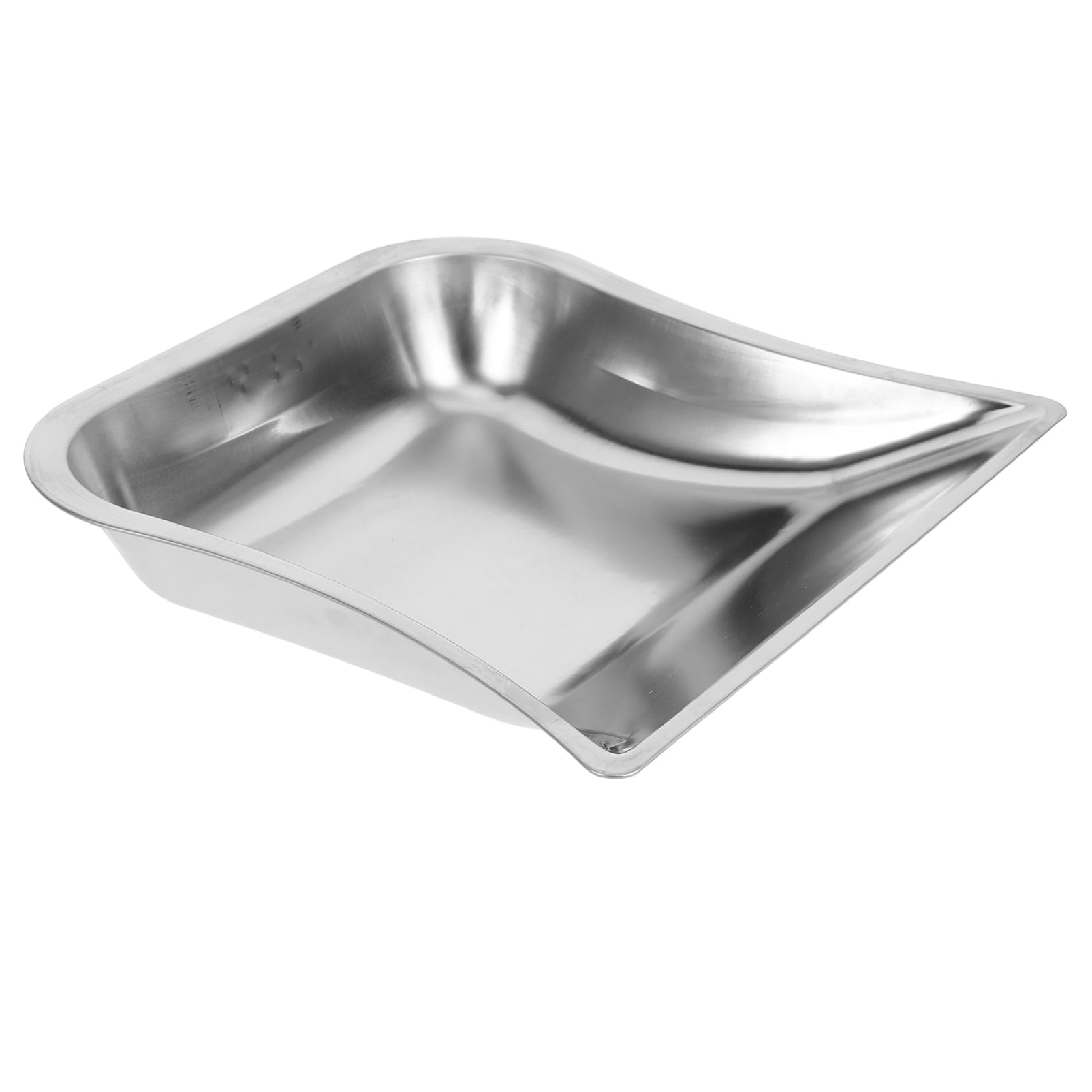 ABOOFAN Mini Stainless Steel Dustpan Handle Portable Handheld Cleaning Shovel for Desktop and Kitchen Use Compact Office Garbage Collector