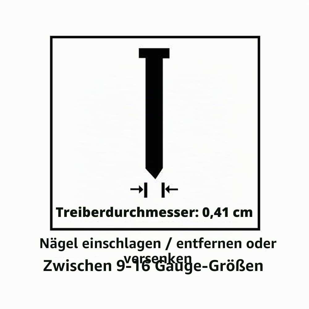 Air Locker AP700 Profi Punch Nagelentferner, schwarz
