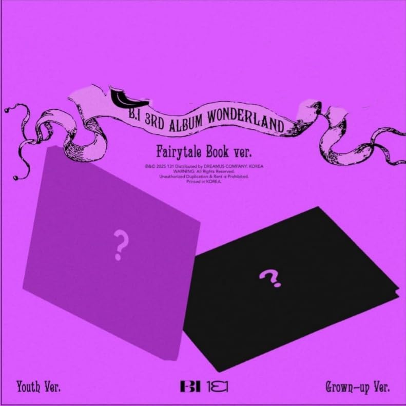 B.I WONDERLAND 3rd Album (Fairy tale Gown-up Ver)