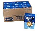 EQUAL 0 Calorie Sweetener, Aspartame and Acesulfame-K Sweetener Packets, Zero Calorie Sugar Alternative, Erythritol Free, 115 Ct (Pack of 12)