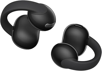 Soundcore C50i de Anker, Auriculares Abiertos, Auriculares con Clip, diseño FlexiClip, Drivers de 12 mm con Graves potentes, Llamadas nítidas con IA, 28 h de Uso, Ajuste Seguro, IP55, Bluetooth 6.0