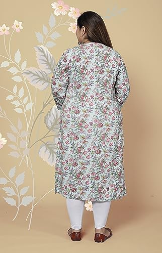 Image of Women's Plus Size Kurti Kurta (MEHKPLUS7 37)