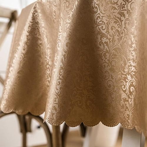 Nappe imperméable rectangulaire et durable pour table à manger lavable d'un geste - 8