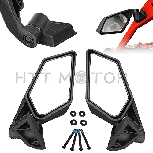 Xkmt-Racing Side Mirrors Compatible With Can-Am Maverick X3 & Max Ssp Utv Off-Road [B07B8Dwwgr] #TOP2