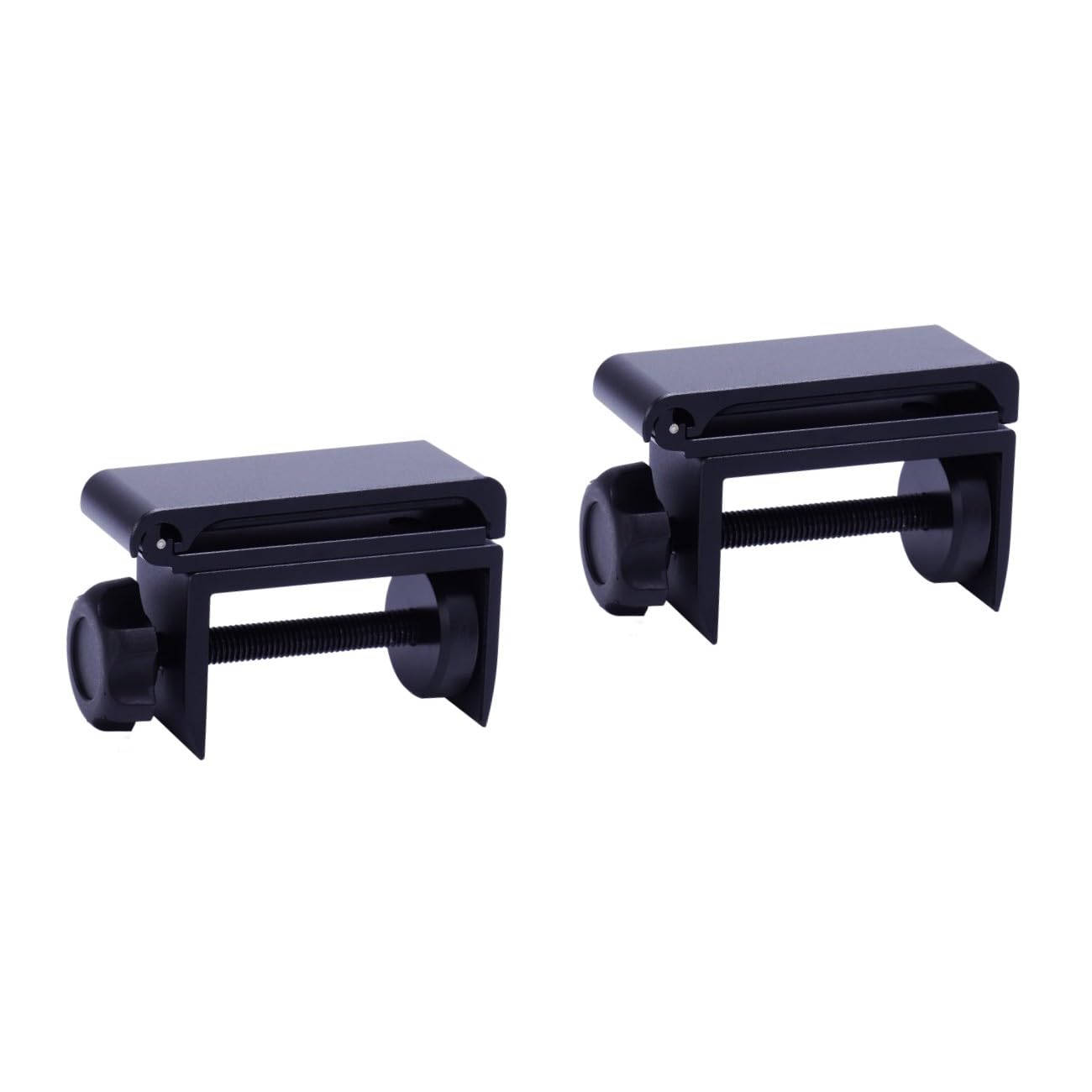 Uonlytech 2piezas Soporte De Auriculares De Metal Colgador De Escritorio para Auriculares Diseño Compacto y Ligero para Oficina y Hogar Color Negro