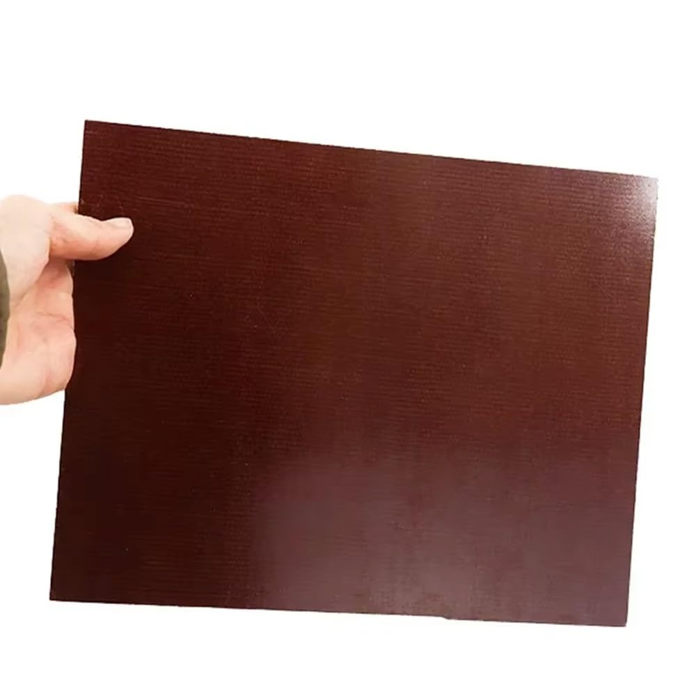 1pcs Hoja de baquelita fenólica | Hoja marrón de varios tamaños for aislamiento eléctrico(25*300*300mm)
