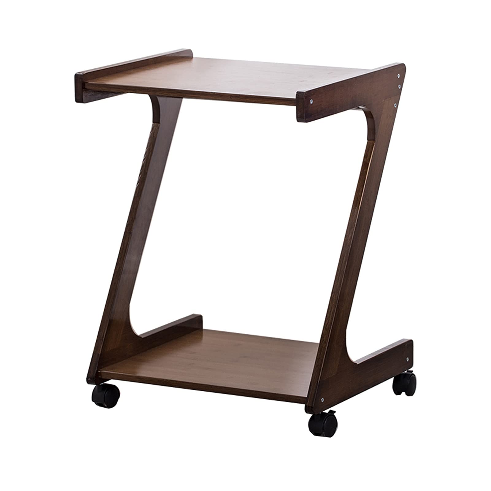 Supporto per stampante con ruote, ripiano mobile da pavimento e organizer per documenti per casa e ufficio, soluzione comoda e versatile per postazioni di lavoro