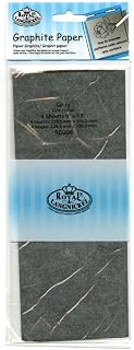 Royal Brush Grey Transfer Paper, 9"X13" 4/Pkg