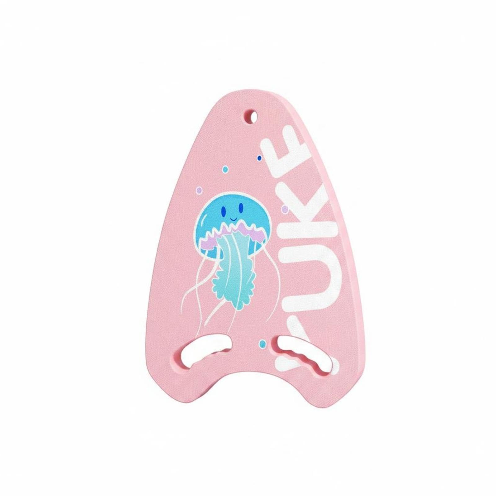Swim Kickboard Lightweight Swimming Kickboard Textured Training Flotation Board Pink Jellyfish-image-13