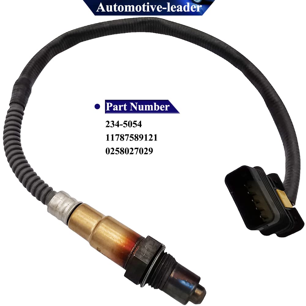 2Pcs 11787589121 11787589122 Upstream Downstream Oxygen O2 Sensor Replacement for BMW F20 125i F30 F35 328i X1 E84 X3 0258027029 234-5054 234-4562