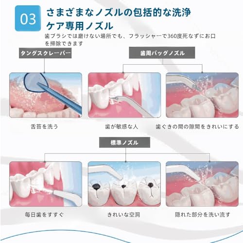 Aeroor 口腔洗浄器 の商品画像 6