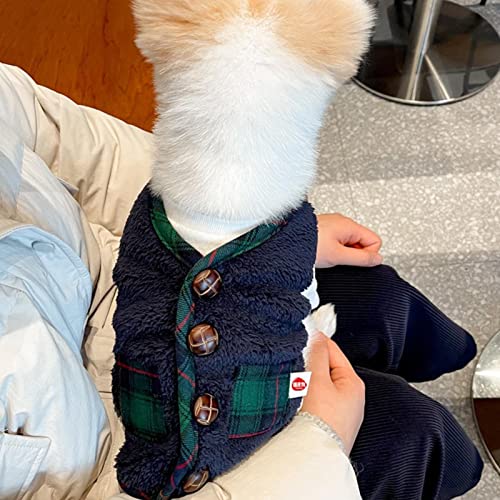 Casaco de cachorro inverno, Bonito Coral Fleece Dog Coats, Acessórios e fashion para seus animais de