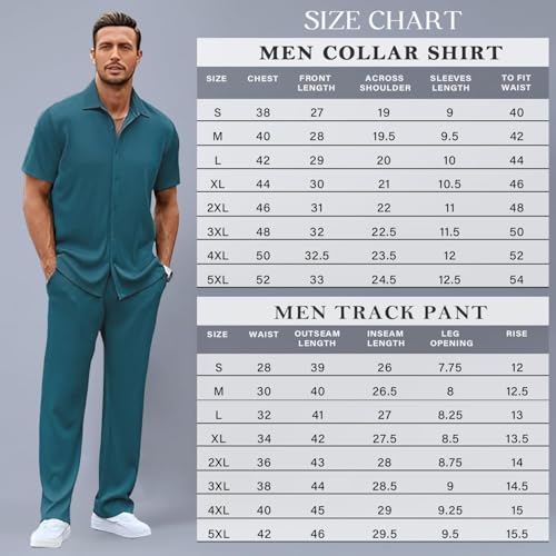 Image of CHKOKKO Men Training Suit Solid Polyester Summer Co-Ord Set With Polo Neck