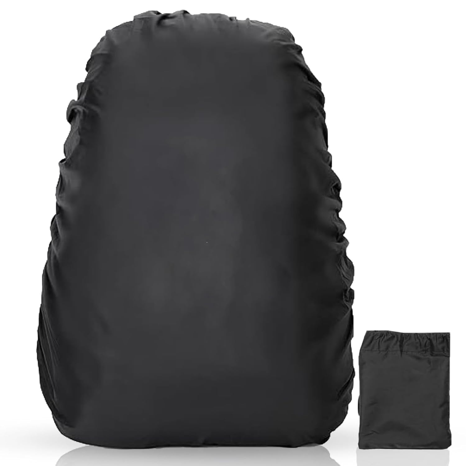 Yadava Waterproof Backpack Rain Cover Black – Travel Essentials Bag Rain Cover Dustproof Lightweight Outdoor Rucksack Cover for Hiking Camping Trekking School Travel Accessories-image-17